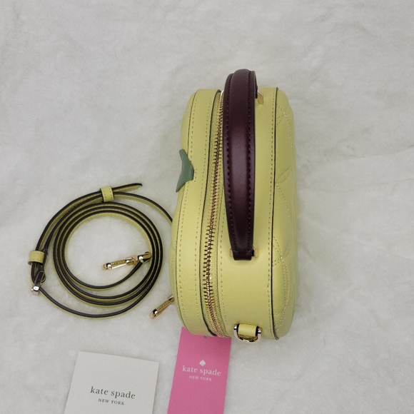 kate spade Bags Nwt Kate Spade Quilted Honeycrisp Green Apple Top